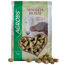 Agrobs Wiesen Bussi 1kg, getreidefreies Pferdeleckerli