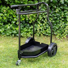 Waldhausen Sattelcaddy Basket, Stall-Carry, Sattelwagen, klappbar, schwarz