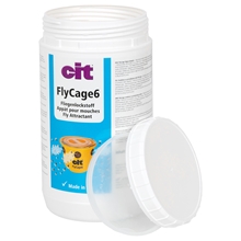 cit Fliegenlockstoff FlyCage6, Nachfüll Lockstoff für Fliegenfalle, 750g