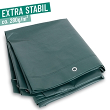 VOSS.farming Weidezelt 7,20 x 3,60m, Weideunterstand XXL mit Rundbogen, Komplettset