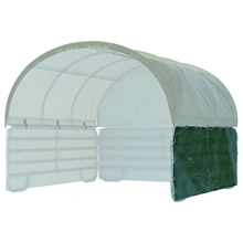 VOSS.farming Seitenplane für Weidezelt 3,6x3,6m, Ersatzplane 280g/m²