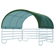 VOSS.farming Dachplane für Weidezelt 3,6x3,6m, Ersatzplane 280g/m²