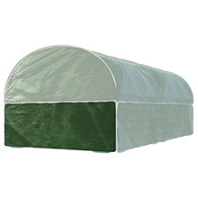 VOSS.farming Rückplane für Weidezelt 3,6x7,2m, Ersatzplane 280g/m²