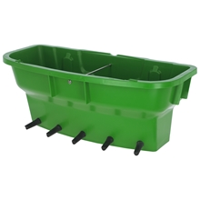 Kälbertränkewanne Multi Feeder mit 5 Softy-Saugern, 30 Liter