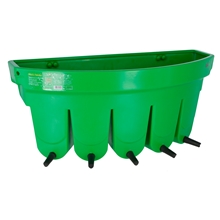 Kälbertränkewanne Multi Feeder mit Portionierung und 5 Softy-Saugern, 30 Liter