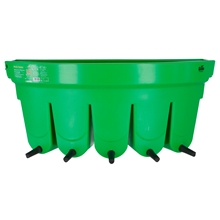 Kälbertränkewanne Multi Feeder mit Portionierung und 5 Softy-Saugern, 30 Liter