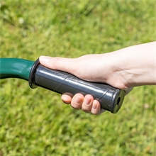 VOSS.farming Schubkarre - 90 Liter, 220kg Tragkraft, verzinkte Wanne, Luftreifen mit Metallfelge