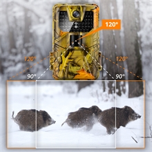B-Ware: Wildkamera "LUNIOX VC36", Fotofalle 36MP + HD Video, inkl. 16GB SD Karte