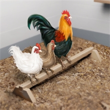 VOSS.farming Hühner-Sitzstange zum Aufstellen, für Stall und Freilaufgehege