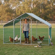 VOSS.farming Dachplane 170cm für Freilaufgehege, Oxford Gewebe 210g/m²