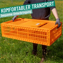 Geflügel Transportkiste, 98x58x27cm, VOSS.farming, Transportbox, extra robust