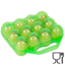 Eierbox für 12 Eier, Plastik