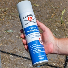 B-Ware: SAMUFLY Milben Nebelautomat zur Milbenbekämpfung in Ställen, 400ml