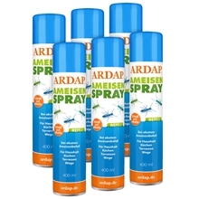 ARDAP® Repell Ameisenspray 6x 400ml - für Innen- und Außenbereiche
