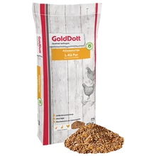 GoldDott L-Kö Pur 25kg, Körnerfutter Hühnerkörner Streufutter Geflügel, Legekörner