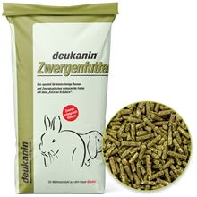 deukanin Zwergenfutter 25kg - Alleinfutter für Zwergkaninchen & kleine Rassen