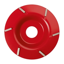 Klauenschneidscheibe P6 105mm, Schneidscheibe für Rinder, rot