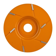 Klauenschneidscheibe P6 125mm, Schneidscheibe für Rinder, orange