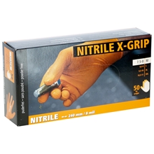 50x Nitril Einmalhandschuh X-Grip