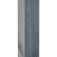 Vierkantpfosten 7 x 7 x 180cm, Holzpfahl aus Kiefer, grau lasiert
