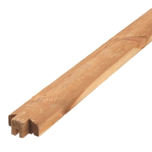 Abschlussprofil 200x6cm 30mm, Holzbrett aus Kiefer, Zaunabschluss, kesseldruckimprägniert