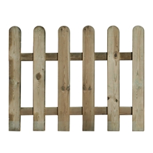 Gartentor CLELIA 100x70cm, Holztor, Gartenzauntor, kesseldruckimprägniert