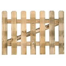 Gartentor MUSTANG 100x80cm, Holztor, Gartenzauntor, kesseldruckimprägniert