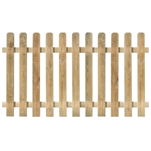 Gartenzaun MUSTANG 180x100cm, Holzzaun aus Kiefer, Lattenzaun, kesseldruckimprägniert