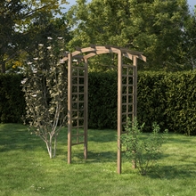 Rosenbogen LUNA 160x70x222cm mit 2 Rankgitter, Rankbogen, Gartenbogen