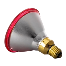 Infrarot-Sparlampe PAR 38, 100 Watt - Infrarot Energiesparlampe, Infrarot Sparbirne, rot
