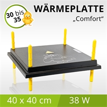 B-Ware: Wärmeplatte für Küken "COMFORT" 40x40cm / 38W