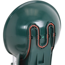 Lister "SB 2 H/230" Kunststofftränke beheizbar 45 Watt, mit Heizkabel, grün
