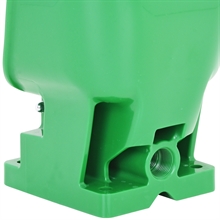 B-Ware: Tränkebecken K50 mit Druckzunge aus hochwertigem Kunststoff, für Rinder und Pferde, grün