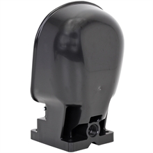 2x Tränkebecken K50 aus Kunststoff mit Druckzunge - Rindertränke, Pferdetränke, schwarz