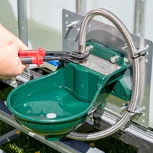 Tränke Set für IBC Container mit Montageplatte, Anschlussset und Niederdrucktränke