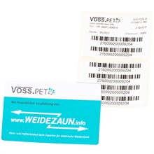 25x VOSS.pet Tierchip "Standard" mit Injektor RFID-Microchip