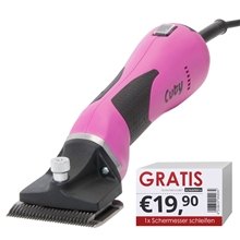 Lister "CUTY" Pferdeschermaschine (pink) + 1x Schermesser schleifen GRATIS