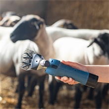 FarmClipper Schermaschine, mit 2 Akkus, für Schafe und Rinder