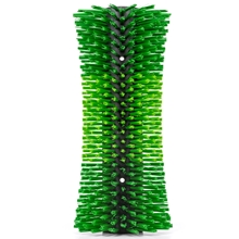 LandXpert Kratzbürste "Karla" geschwungen 45x21x11cm - für Pferde und Rinder zur Fellpflege