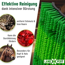 LandXpert Kratzbürste "Tamme" flexibel 45x31x11cm - für Pferde und Rinder zur Fellpflege