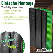LandXpert Kratzbürste "Tamme" flexibel 45x31x11cm - für Pferde und Rinder zur Fellpflege