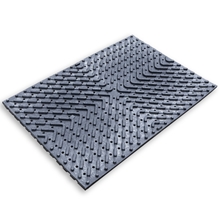 VOSS.farming Reitplatzmatte, Lochmatte 118x85cm mit Drainageprofil