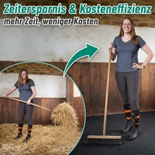 VOSS.farming Stallmatte Puzzlematte 120x90cm, 18mm - robuste Boxenmatte, Gummimatte