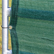 VOSS.farming Windschutznetz 3,95 x 1,2m, für Weidepanels, grün