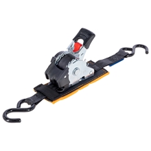 Automatik-Zurrgurt mit Aufrollfunktion und Polster, 3m, 25mm, schwarz