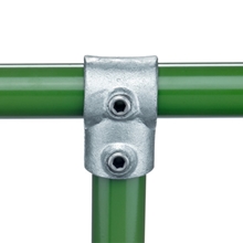 Growi® Rohrverbinder 90° für 2-Zoll-Rohre, verzinkt