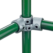 Growi® Kreuzverbinder 1 1/4 Zoll für Rohrkreuzungen Ø1 1/4"