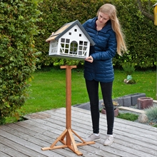 B-Ware: VOSS.garden "Lindau" - großes Vogelhaus im Fachwerkstil