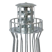 B-Ware: VOSS.garden Leuchtturm 100cm, feuerverzinkt