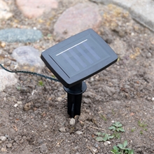 VOSS.garden Solar-Lichterkette "Storsol", Garten-Lichterkette 100 LEDs, 10m